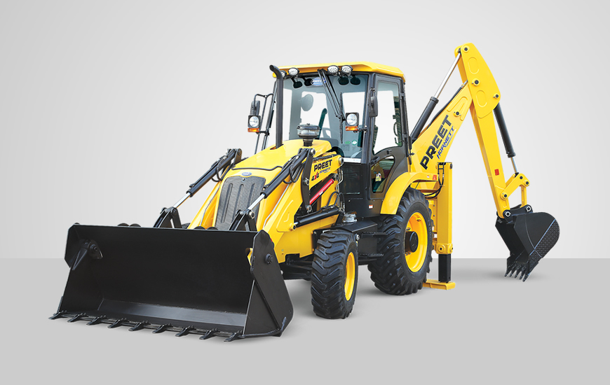 Preet Backhoe Loader