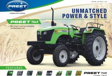 PREET TRACTOR 7549-2WD SALES IN TAMILNADU