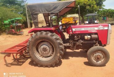 MASSEY FERGUSON 241 DI TRACTOR AND 9 TYNE  CULTIVATOR SALES IN TAMILNADU