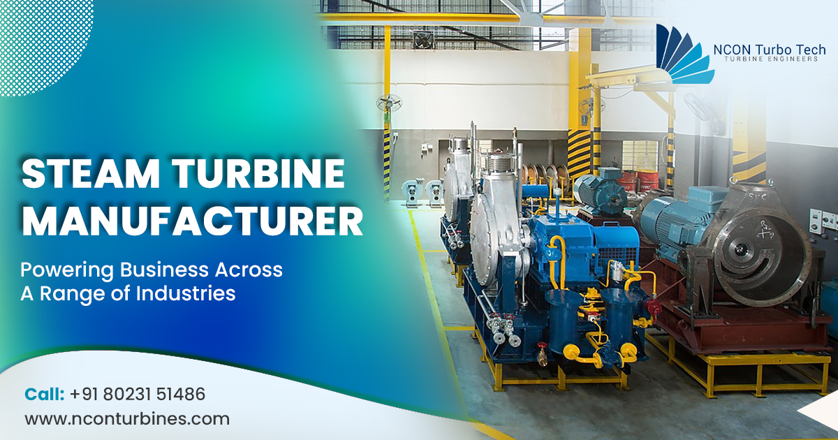 Turbine Manufacturing Companies in India | NCON Turbines