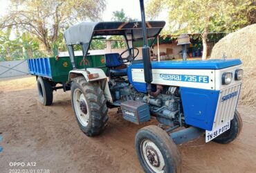 SWARAJ  735 FE   AND  TRAILER    FOR SALES