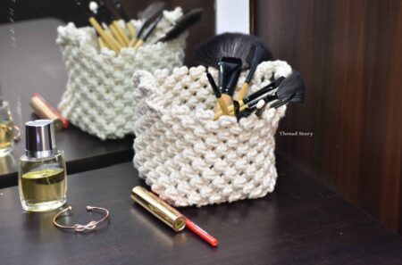 Buy Macrame Basket Online In India – The Thread story