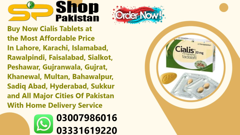 Cialis 20mg Tablets For Sale Price In Gujranwala