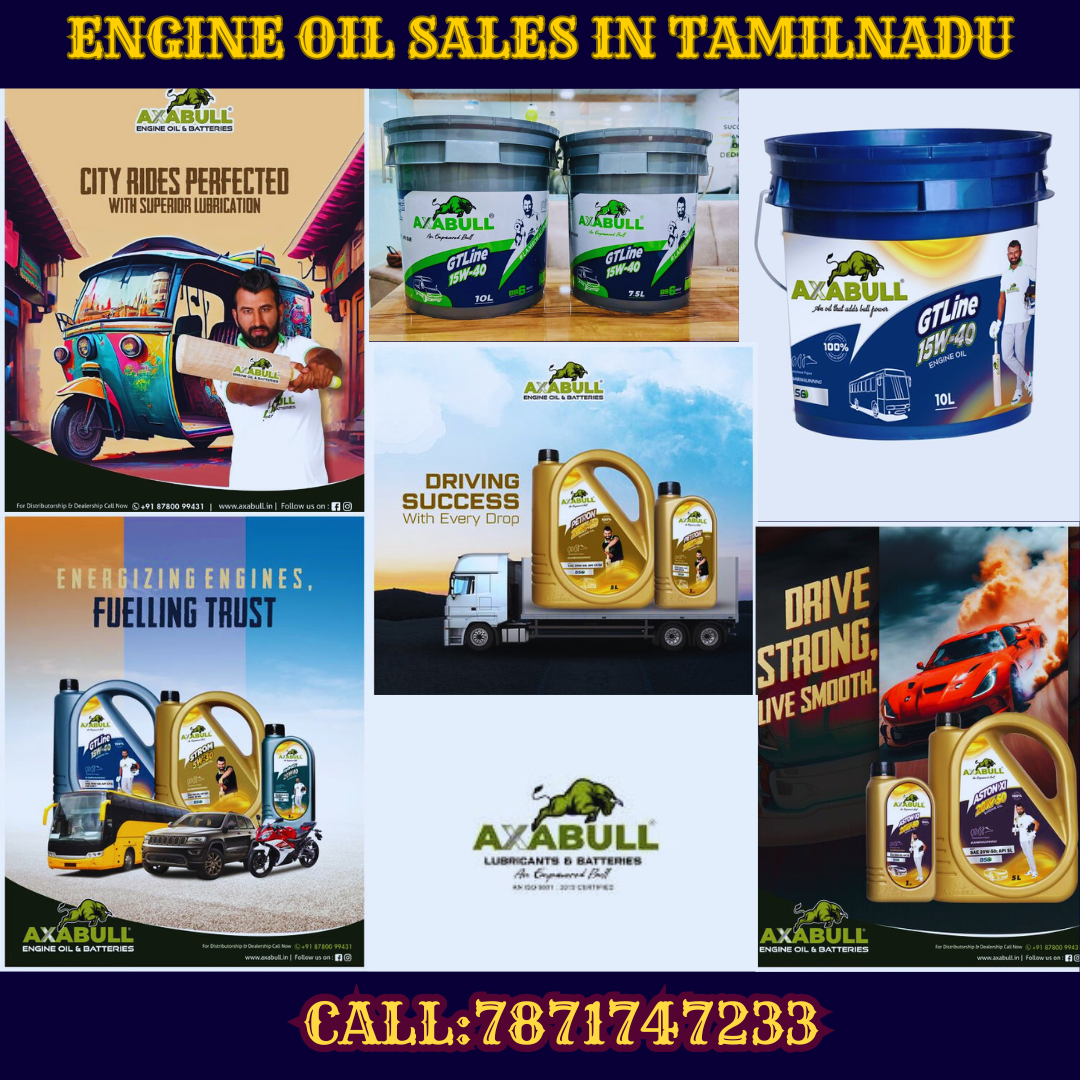 Axabull Engine Oil Sales In Tamilnadu