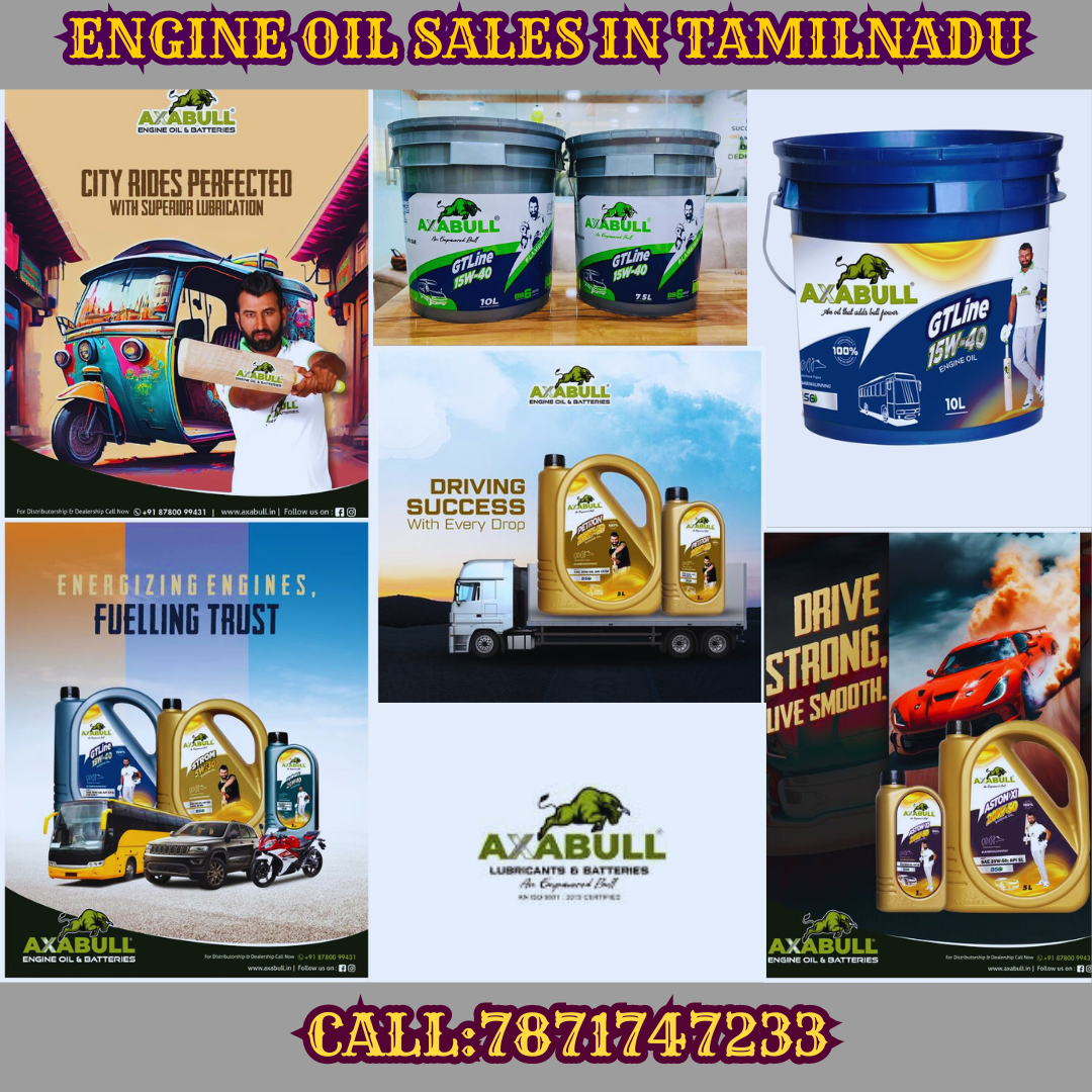 Axabull Engine Oil Sales In Tamilnadu