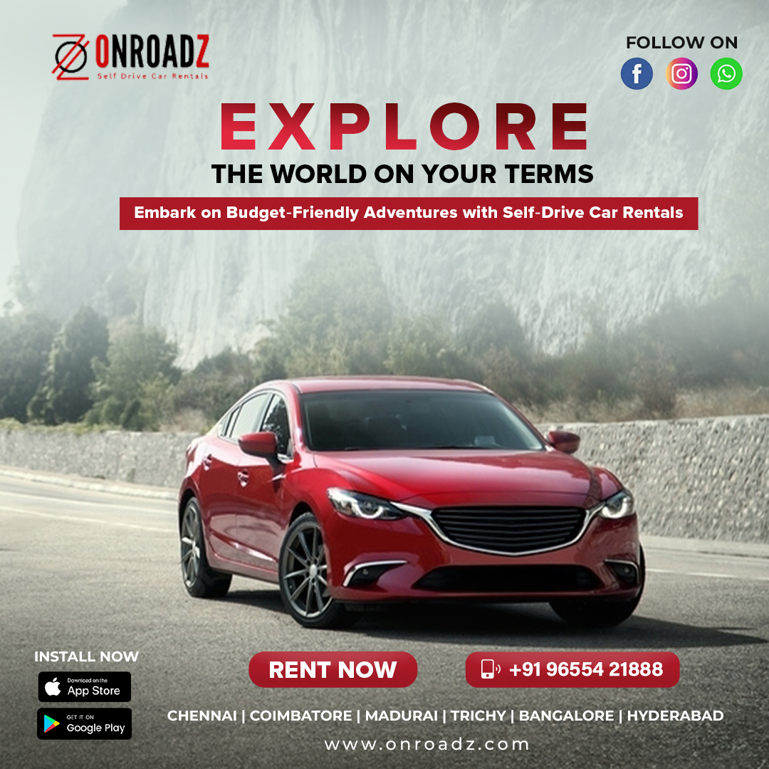 Onroadz | Self drive Cars in Chennai with Unlimited Kms