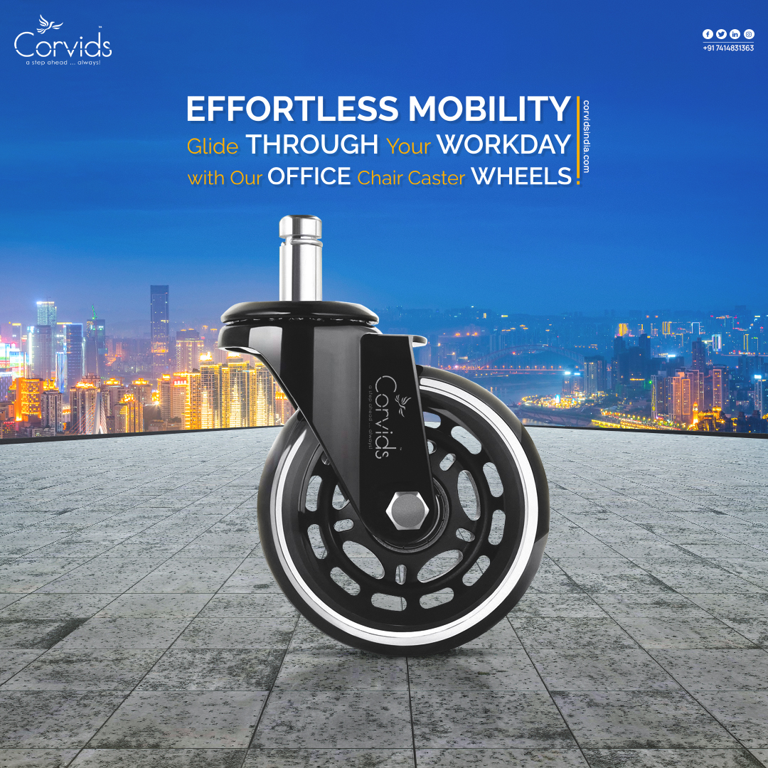 Upgrade Your Mobility with Corvids India's Premium Caster Wheels!