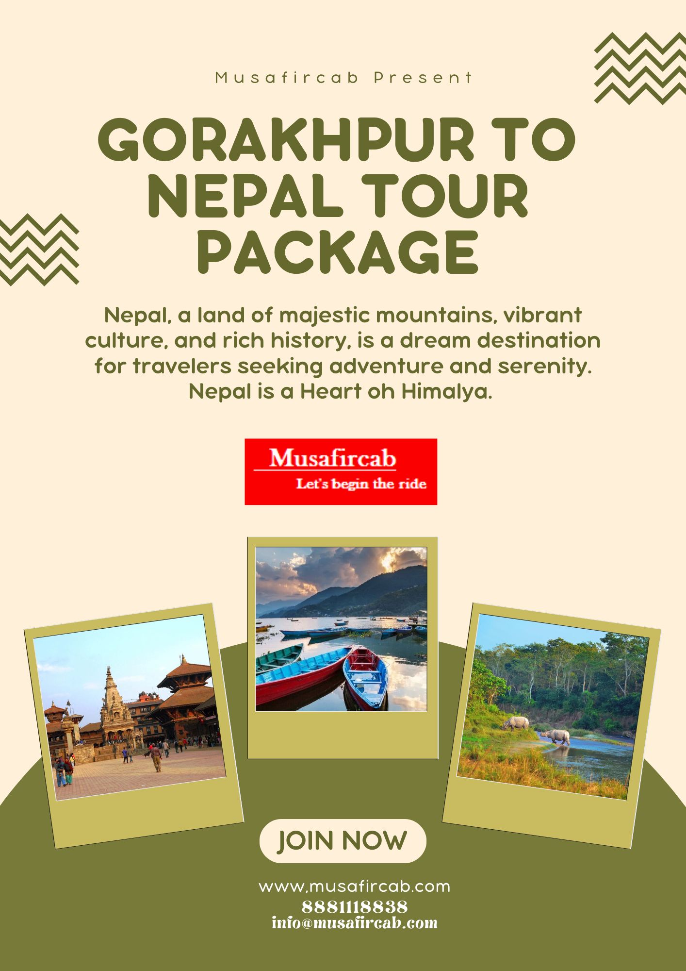 Gorakhpur to Nepal Tour Package, Nepal tour package from Gorakhpur