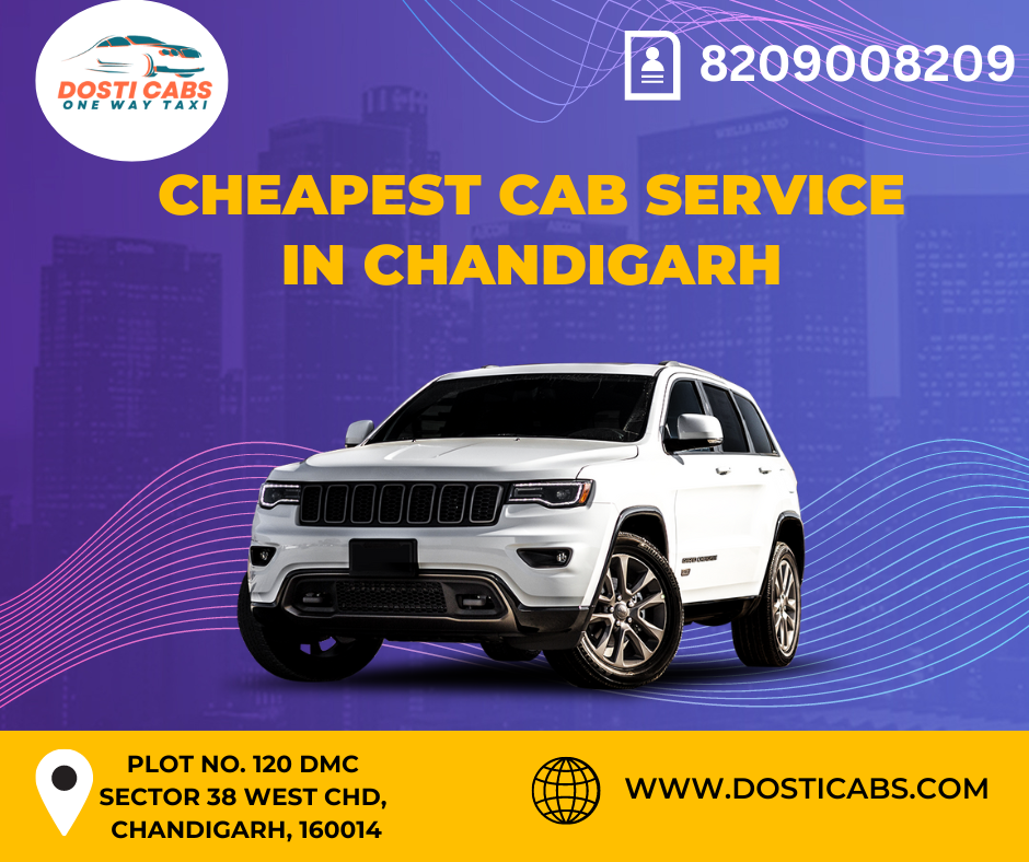 Cheapest Cab Service in Chandigarh